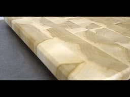 Crafting a High End Cutting Board - Woodworking ASMR