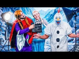 Viramos FROZEN por 1 dia! (Segredos dos Bastidores)