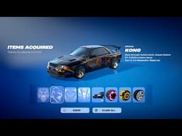 How To Get Nissan Skyline GT-R R32 Car FREE In Fortnite! (Unlocked Nissan Skyline Rocket League)