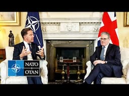 NATO Secretary General with the Prime Minister of the United Kingdom 🇬🇧 Keir Starmer, 09 JUN 2025