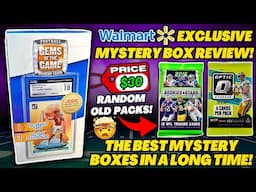 *THE BEST MYSTERY BOXES IN A LOOOONG TIME!🔥 2025 WALMART FOOTBALL MYSTERY BOX REVIEW!🏈
