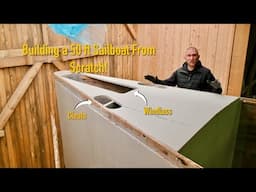 Designing Our First Deck Panels + Installing Carbon Beams -  Ep. 440 RAN Sailing