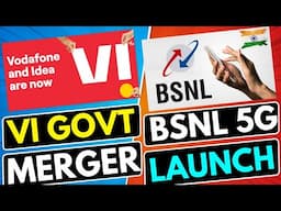 BSNL 5G Launch in India | Vi India Govt Merger Done | BSNL Jio 1757 Crore Fraud #technoneil