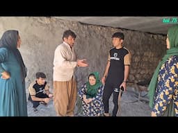 Ruhollah's help in taking Jan Pari to the mental hospital and Tahmina's thanks to her