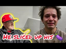 Craziest Inmate Ever,  He  sliced his 🍆 to shreds.