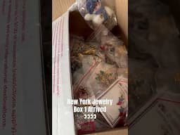 Vintage Brooch Box From New York #vintage #jewelry #crystals