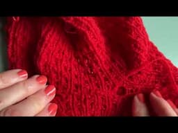 Knitting Tutorial: Using Kitchener stitch to close the underarms of a sweater