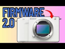 How to Update the Firmware on your Sony ZV-E1 to Version 2.0