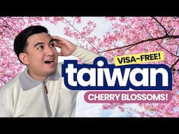 Taiwan 4-Day DIY Pinoy Family Trip during Cherry Blossom season!