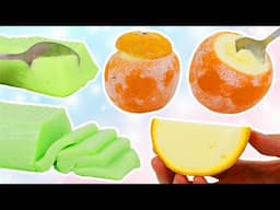 How to Make DIY Orange Filled Ice Cream Bowl!