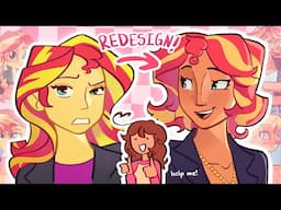 Redesigning EQUESTRIA GIRLS CHARACTERS (because they deserve better)!! (part 2)