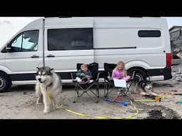 Come With Us On Our First Campervan Trip Away! Dogs Too (It's A Squash!!)