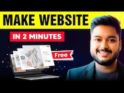 How to Make FREE Website with AI | Design Website for FREE | Social Seller Academy