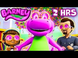 🎉 Celebrating Dads with Friends & Family Fun! 💜✨ | Happy Father’s Day! | Barney | 2 Hours