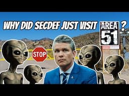 Hegseth Makes Secret Visit to Area 51