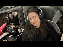 ASMR - 13 HORAS DE VÔO COMIGO | Mudança para Turquia - Turkish Airlines Business