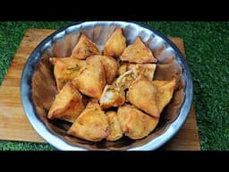 न मैदा न आटा ये नया सुपर क्रिस्पी ससोसा जो खायेगा खाता रह जाएगा  | Samosa Recipe  | Halwai Samosa