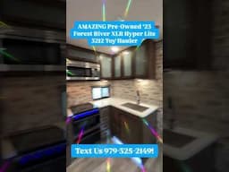AMAZING Pre-Owned '23 #ForestRiver XLR Hyper Lite 3212 Toy Hauler #TravelTrailer & TX BEST PRICING!