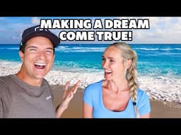 A LONG AWAITED DREAM IS COMING TRUE FOR JARED! WE'RE SO EXCITED! 🥳