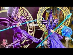 MUST HAVE - S.H. Monsterarts Yu-Gi-Oh! Dark Magician Mago Nero Bandai Action Figure Review