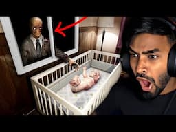CAN I SAVE THIS BABY FROM GHOST | TECHNO GAMERZ HORROR GAME | TECHNO GAMERZ