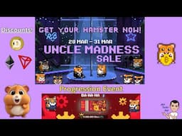 Rollercoin | New Uncle Hamster & Ba-Na-Na Progression Event
