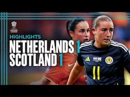 Netherlands 1-1 Scotland | UEFA Women's Nations League Highlights | Scotland National Team