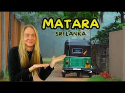 I explored Matara in just a few hours and visited a totally empty temple (little scary).