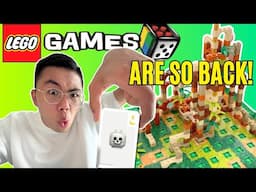 LEGO BOARD GAMES are BACK! Monkey Palace Review/Playthrough!