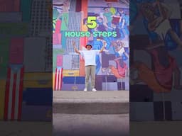 House Dance | 5 House Steps #housedance #tutorial