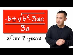 I finally found the cubic vertex formula without calculus!