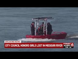 Omaha City Council honors girls lost in Missouri River