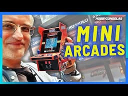 MINI RECREATIVAS de MY ARCADE y la nueva MEGA DRIVE PORTÁTIL de Hyperkin. Vistazo en Retro Barcelona