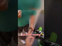 Is This Angry Male Karen Overreacting? | @klx110moto