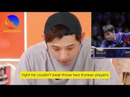 Zhang Jike - (Lin Shidong's weakness): Without forehand, you can't win the World Championships