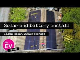 We have the power! Our solar and battery storage installation with Heatable