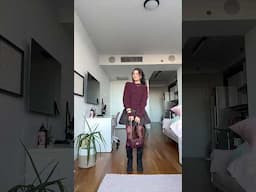 when black is not your color: brown & burgundy outfit inspo