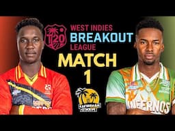 Breakout League Game 1 review - Windward Islands beat Guyana by 25 runs
