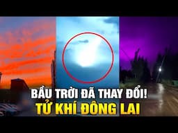 Điềm Báo Tại Đại Lục! Màu tím kỳ lạ trên bầu trời Sơn Đông kèm theo mây lửa kỳ dị