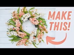 How to Make a Spring and Summer Lilac Wreath