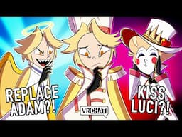 Adam’s Son Abel Plays a SINFUL Game of WOULD YOU RATHER in Hazbin Hotel VRChat