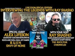 Alex Lifeson Critically Acclaimed New Album with Envy Of None