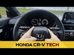 Steering Wheel and Cluster in the Honda CR-V