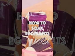 Make Your Eggplants Stay PURPLE With This Simple Trick!