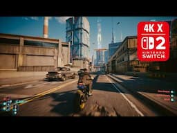 Elgato 4K X Quality Sample - Cyberpunk 2077: Ultimate Edition (Switch 2)
