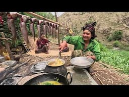 cooking fish in indigenous way || Nepal 🇳🇵 ||