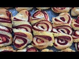 PANG MASANG TIMPLA NG TINAPAY SA BAKERY/ GERMAN BREAD PERO RED VELVET!