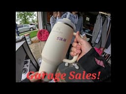 Making Money At Garage Sales & Thrifting For Home