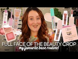 TESTING A FULL FACE OF *THE BEAUTY CROP* Tiktok Viral Makeup Review Summer Glowy Base SPF Routine!