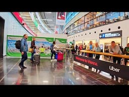 Vienna Airport - International Arrival, Walk Through and Airport Taxi to Vienna Old Town | Austria